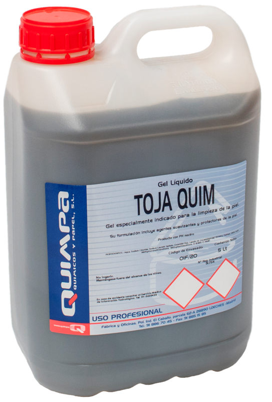 Gel de baño TOJA E-5 L.