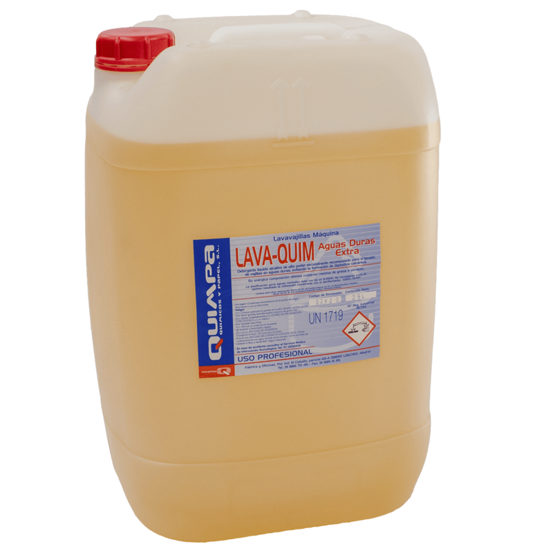 Lavavajillas Maquina LAVA-QUIM EXTRA (Aguas Duras) E-25 L.
