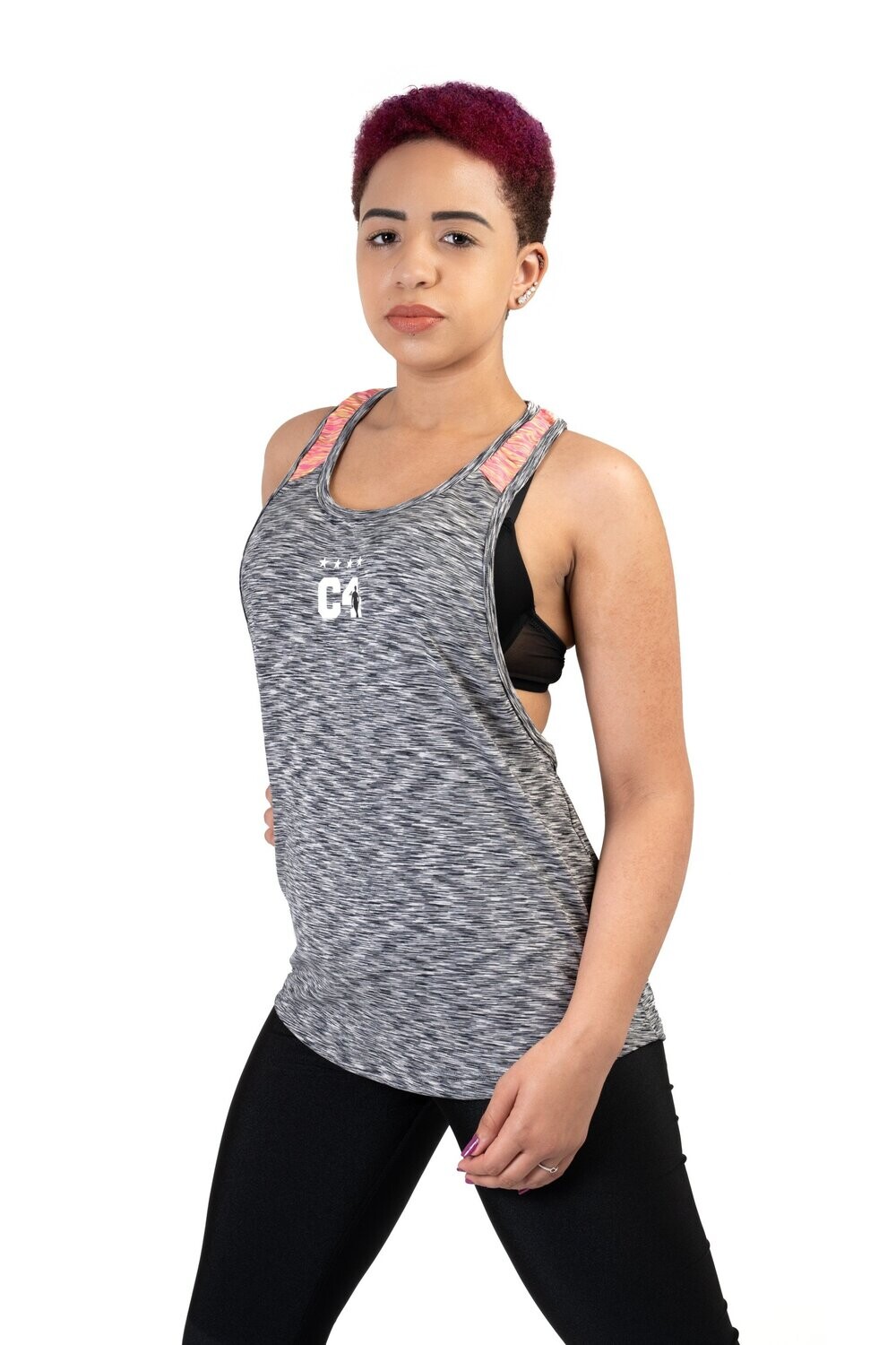 Débardeur de Sport Femme sans Manches Workout Fitness Yoga Tank Top