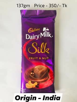 Cadbury Dairy Milk Silk Fruit n nut