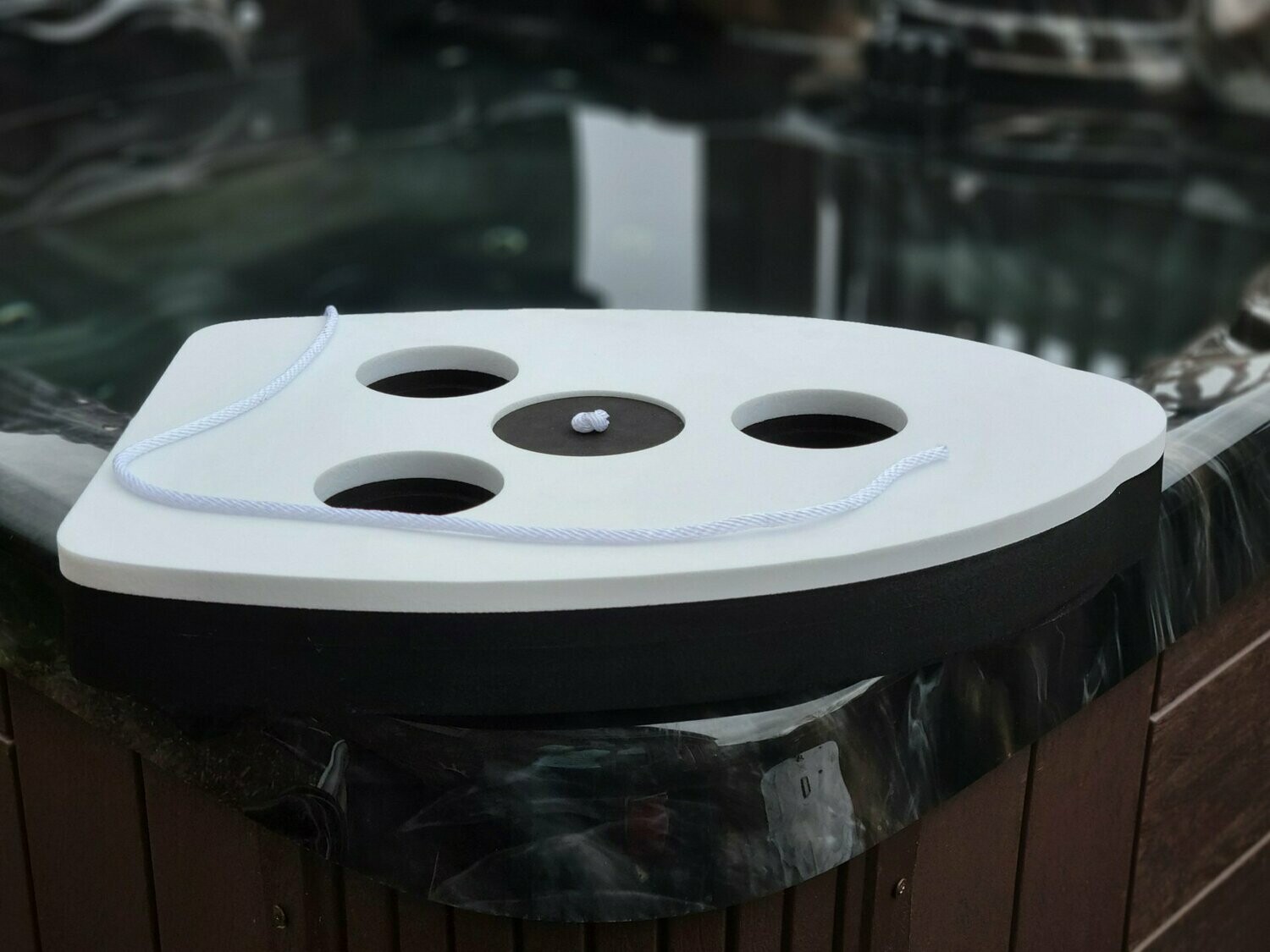 Custom Embossed Cocktail Kickboard, BlackWhite