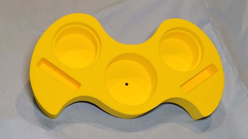 Accessory Hub Table - YELLOW