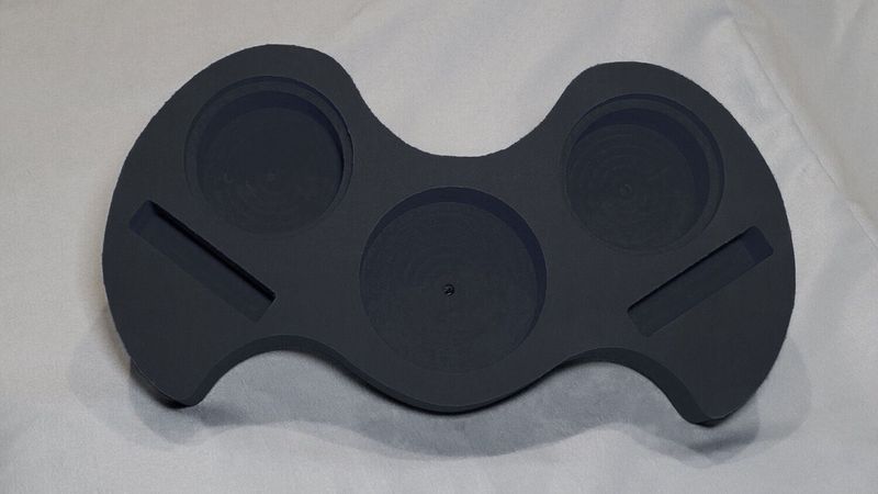 Accessory Hub Table - BLACK