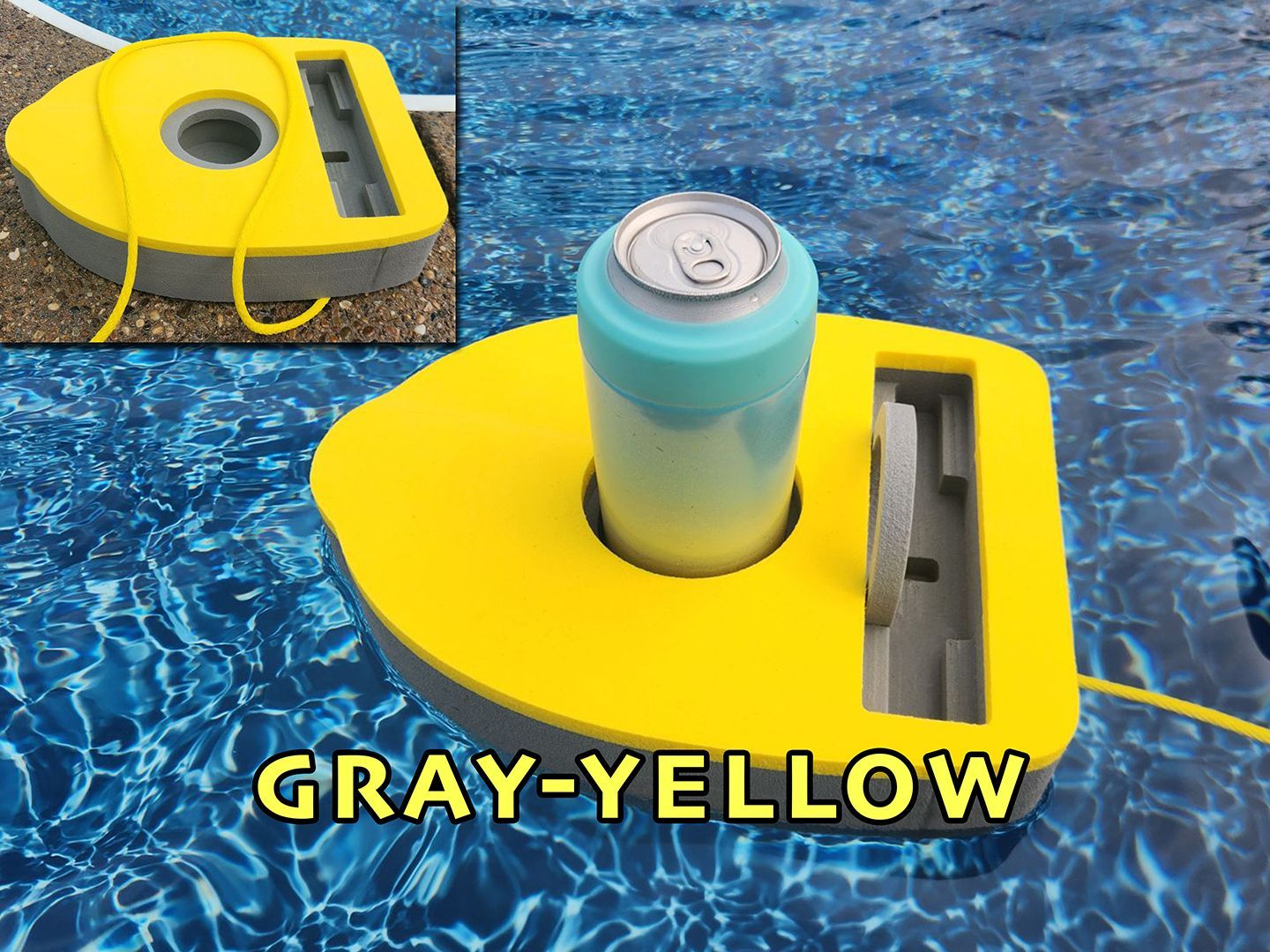 Babyboard, Gray-Yellow