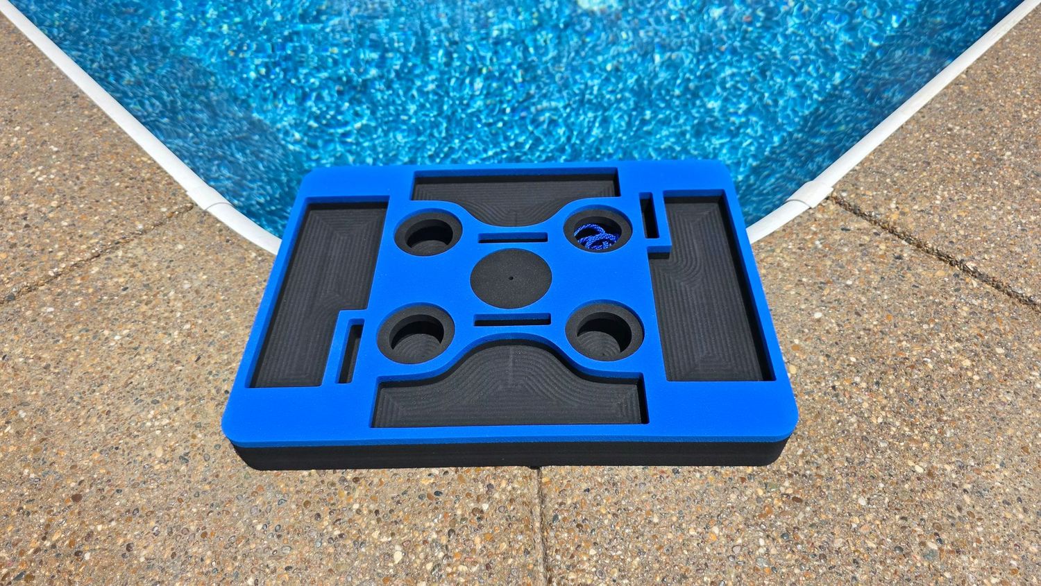 Cocktail KardTable, Black-Blue