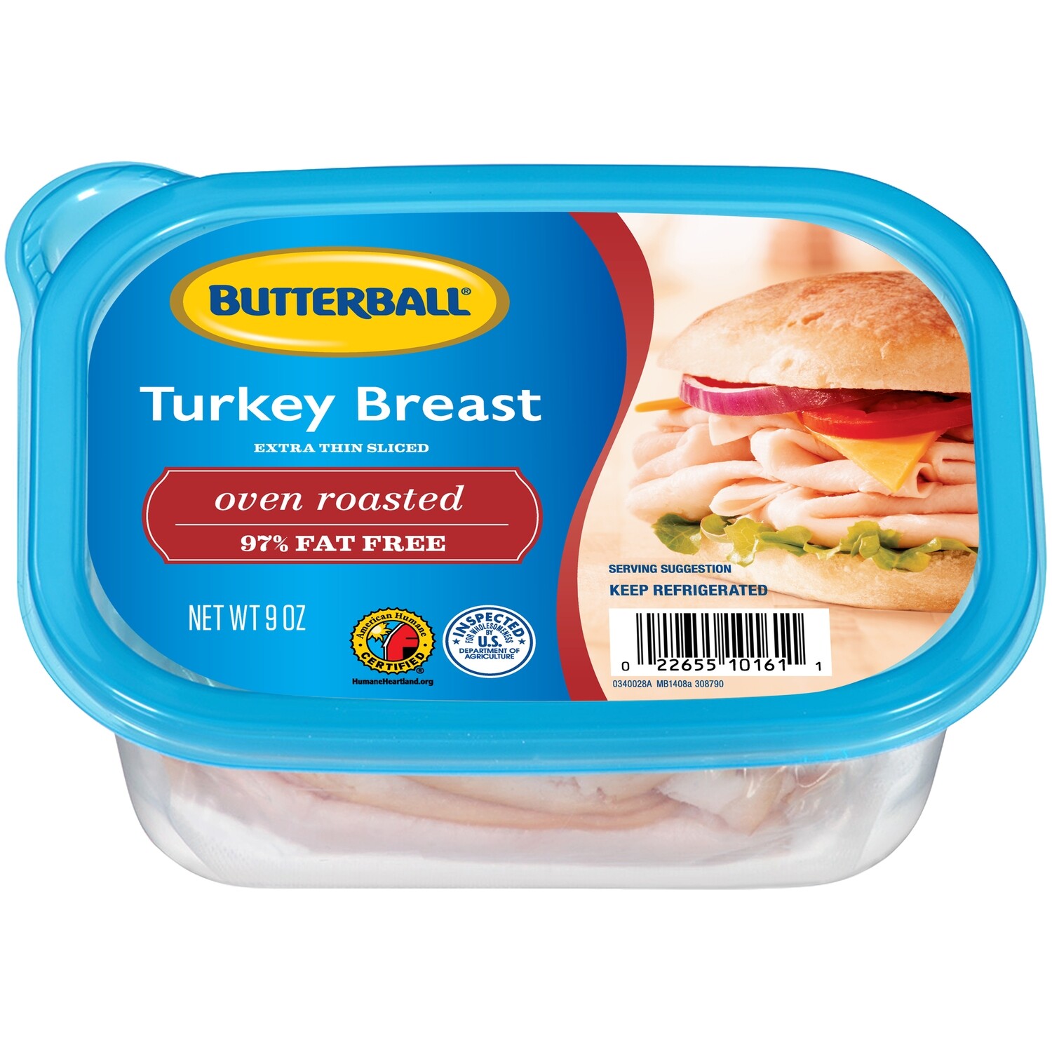 TURKEY BREAST OVEN ROASTED BUTTERBALL