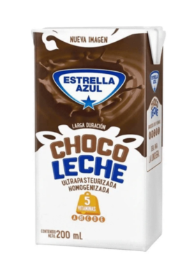 CHOCO LECHE ESTRELLA AZUL 200ml