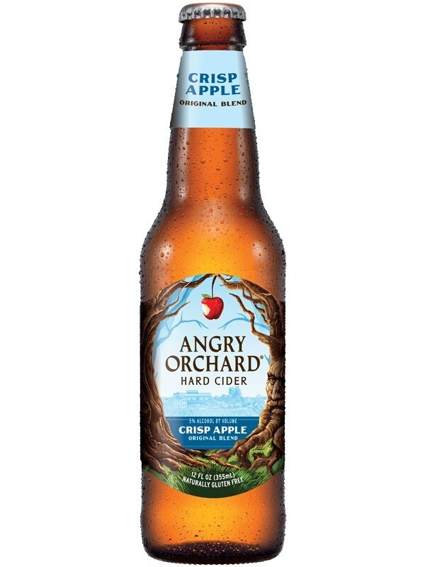 ANGRY ORCHARD HARD CIDER CRIPS APPLE Alc. 5% vol. 355ml