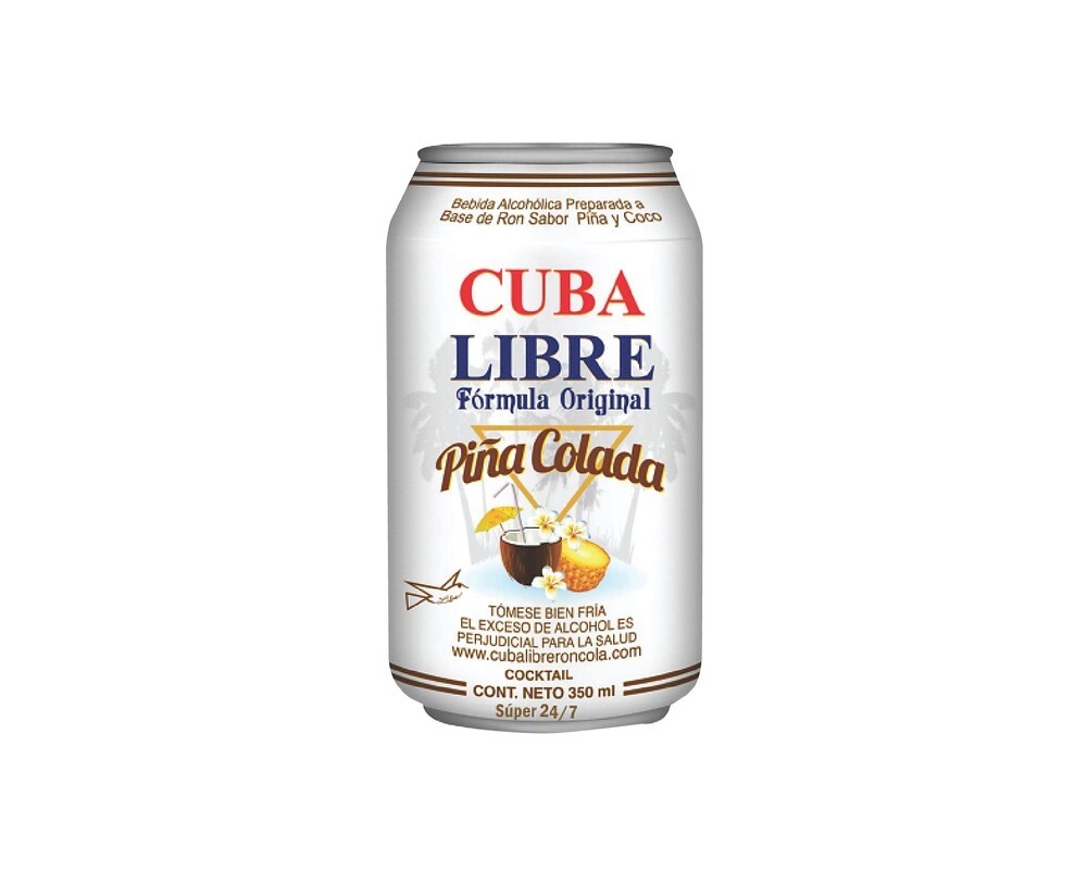 CUBA LIBRE PIÑA COLADA Alc. 8.0% vol. 350ml