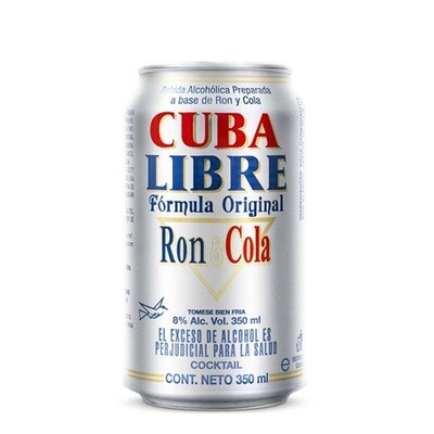 CUBA LIBRE RON Y COLA Alc. 8.0% vol. 350ml