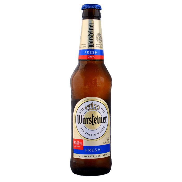 WARSTEINER BEER FRESH SIN ALCOHOL Alc. 0.0% vol. 330ml