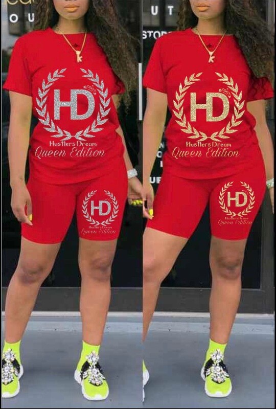 Queen Edition t shirt and short set