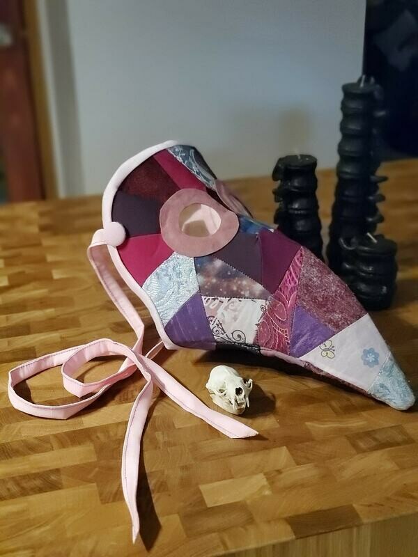 Quilted Plague Doctor Mask