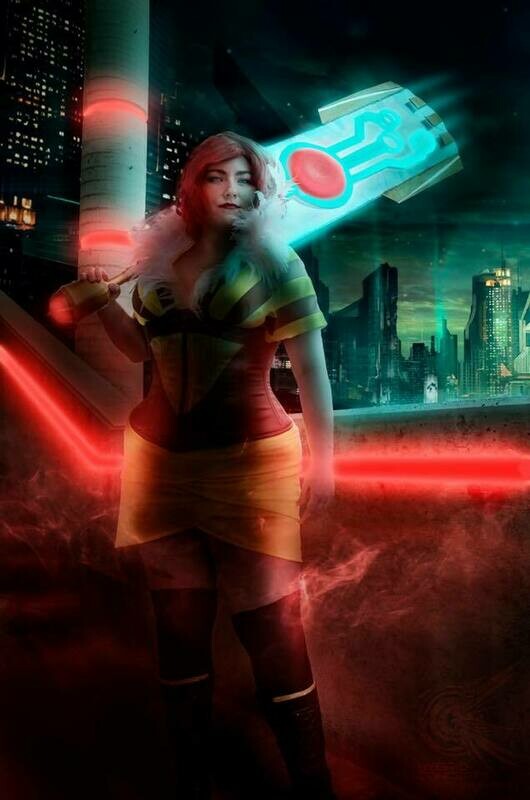 Red and Transistor cosplay