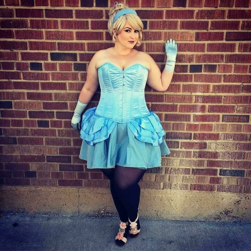 Modern Cinderella cosplay