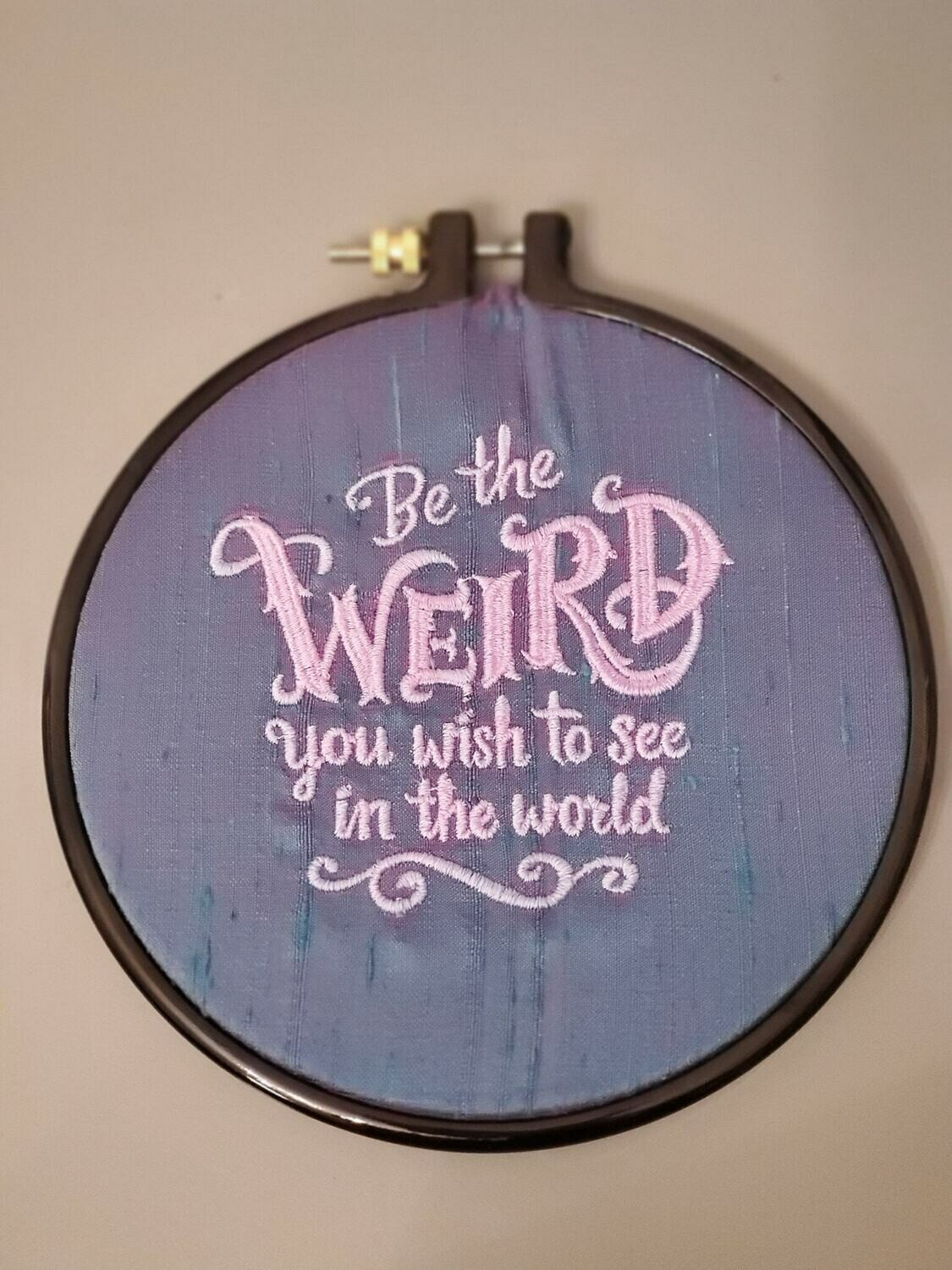 Weird embroidery