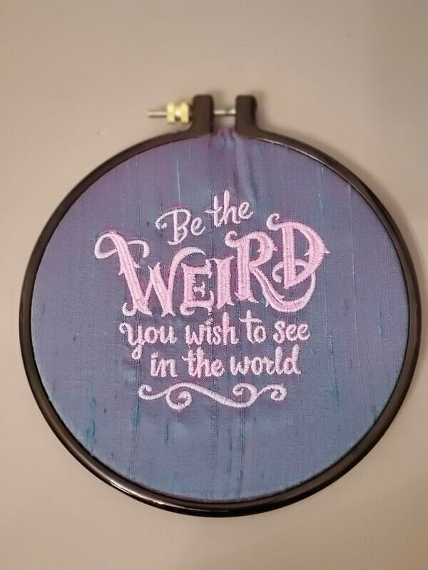Weird embroidery