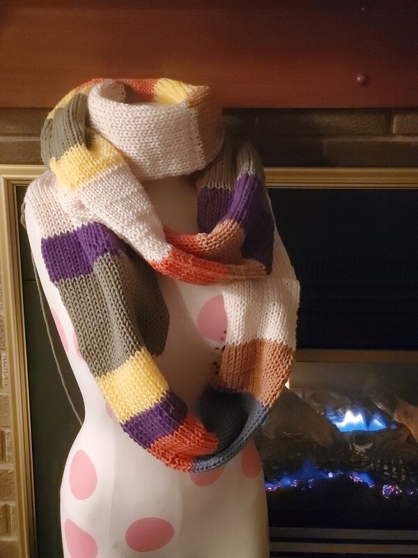 Doctor Who inspired scarf