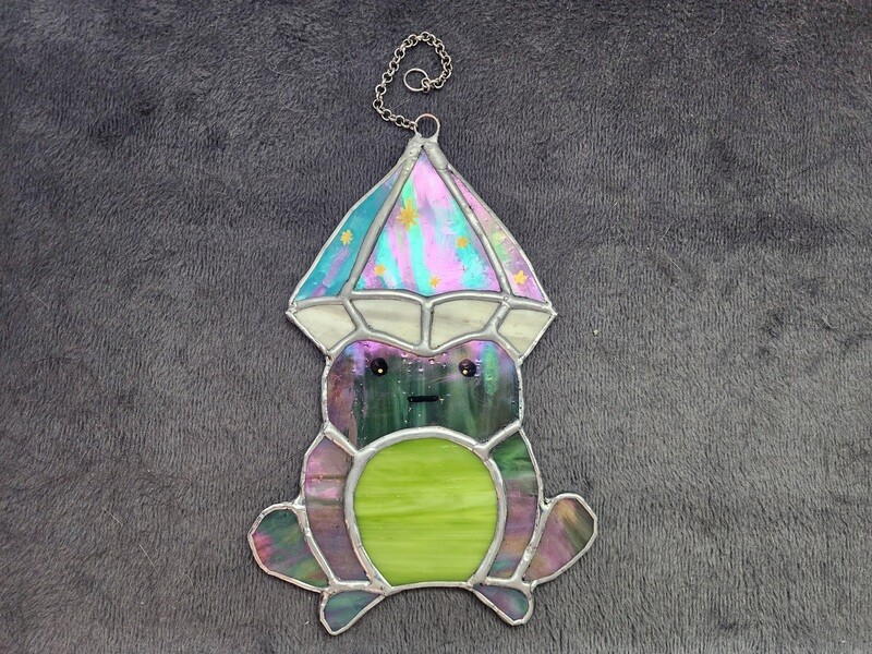 Wizard froggie suncatcher