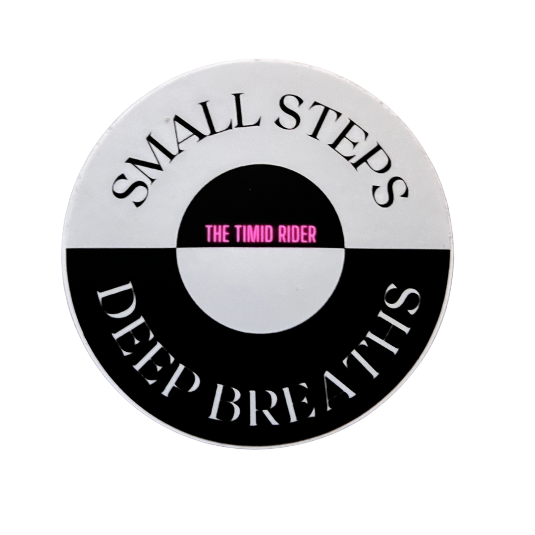 Small Steps Deep Breaths Sticker
