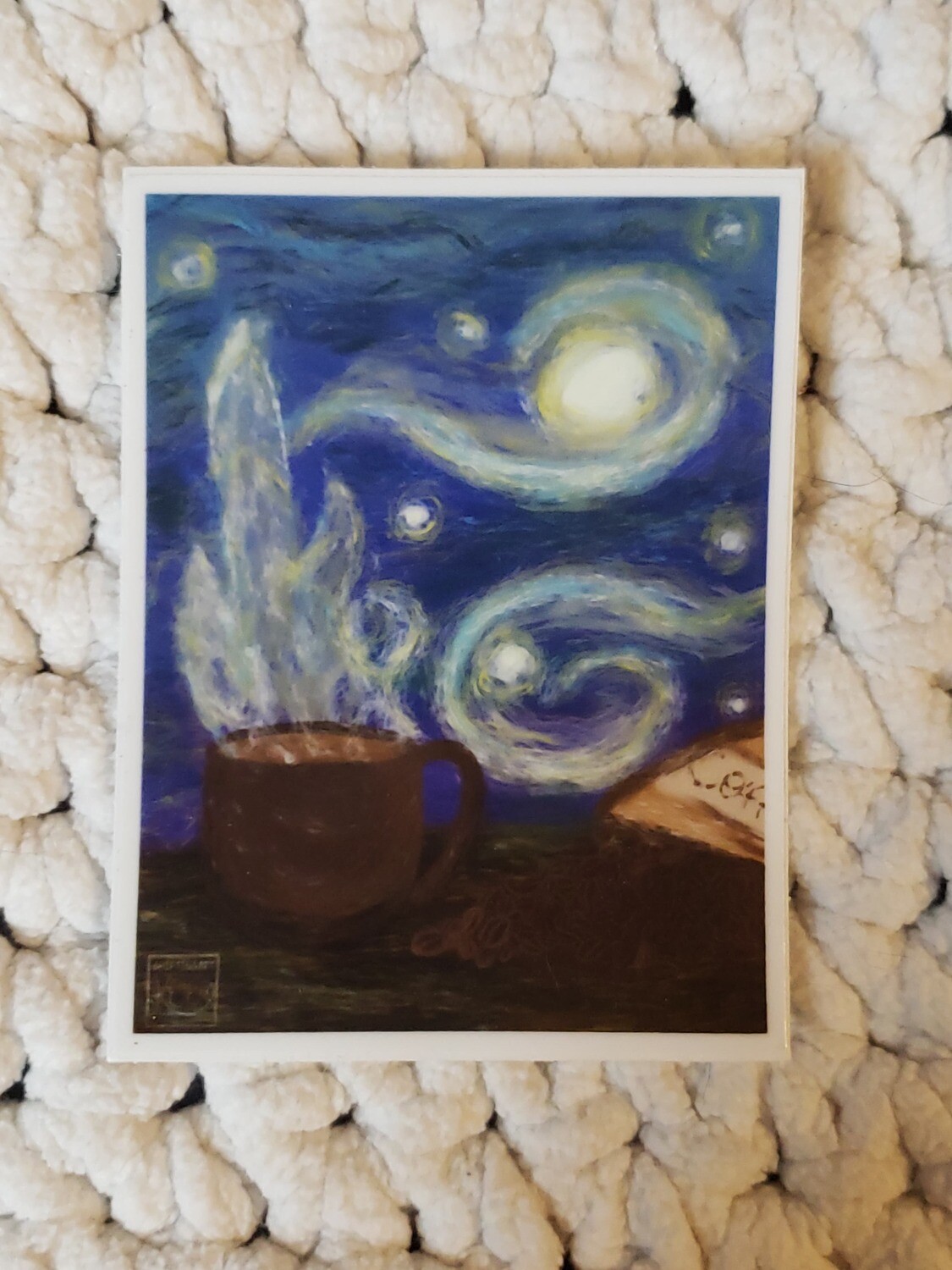 Caffeinated Dreams (Vinyl Sticker)