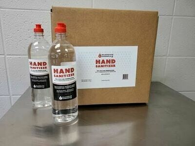 Hand Sanitizer, 1 Litre Bottles, case of 12 Hand Sanitizer, 1 Litre Bottles, case of 12