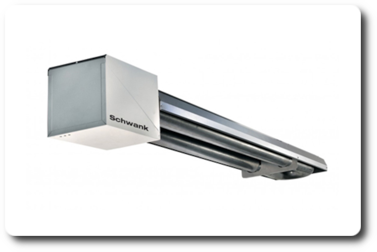 Schwank Garage Infrared Tube Heater 40,000 btu - Heater only