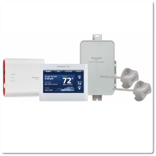 Prestige Thermostat with the Honeywell RedLink & Internet Gateway - For a new installation
