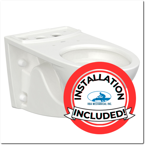 INSTALL Included: American Standard Glenwall Wall Hung Tank & Bowl, white