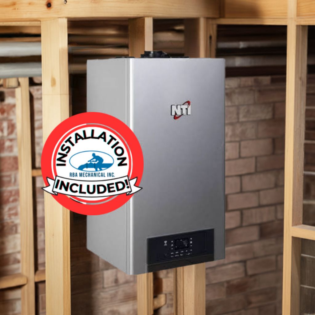 NTI TRX Hydronic Heating Boiler with Indirect Fired Tank Upgrade Package