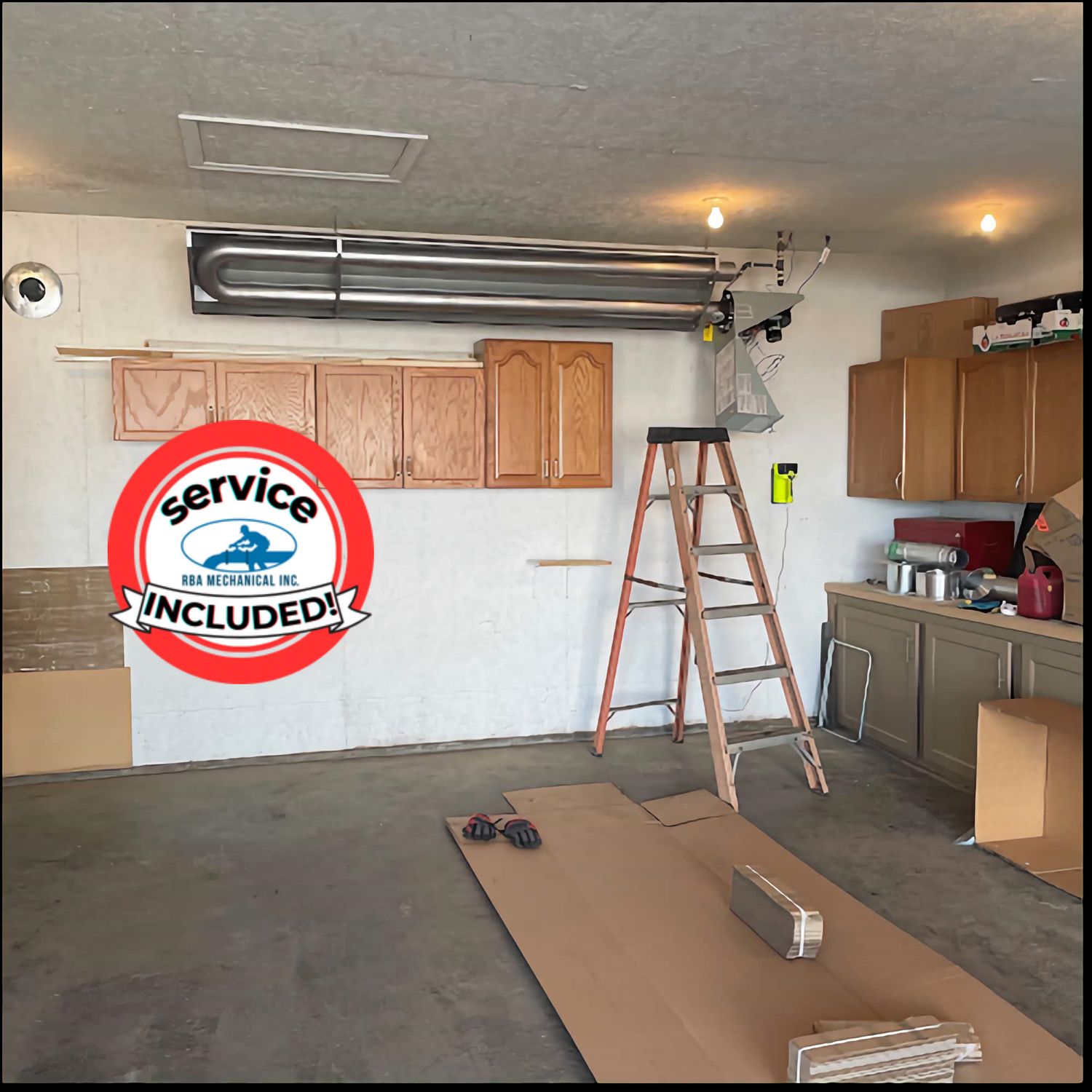 SERVICE Included: Maintenance Service For Radiant Tube Heater, Residential