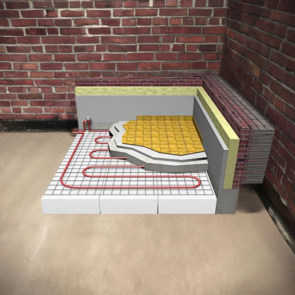 INSTALL Included: Radiant Floor Heating Installation Package