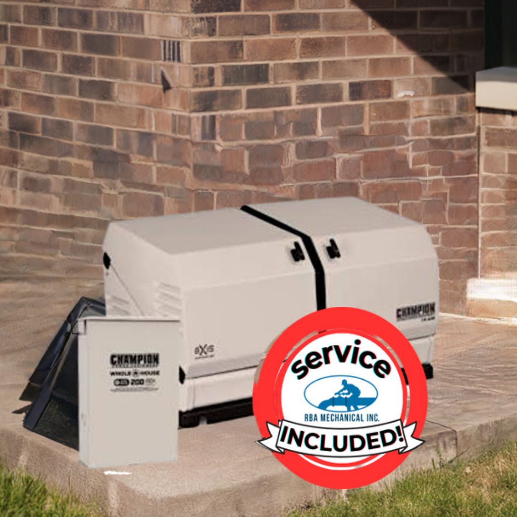 SERVICE Included: Maintenance for Champion Home Standby Generator