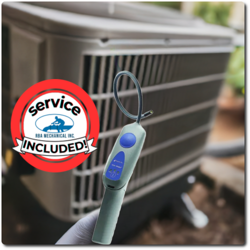 SERVICE Included: Air Conditioner Leak Detection