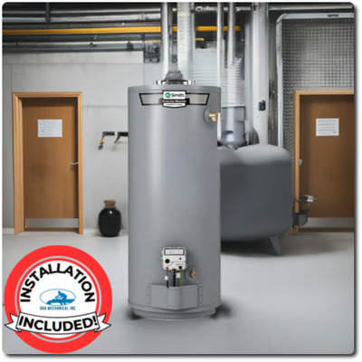 AO Smith GCRL40 ProLine 40 U.S. Gal NG Water Heater with Atmospheric Vent (replaces a standard water heater)