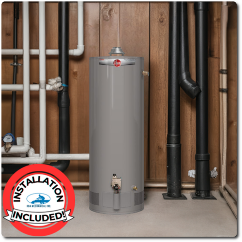 Rheem 40 U.S. Gal NG Water Heater PROG40S-38N with Atmospheric Vent (replaces standard water heater)