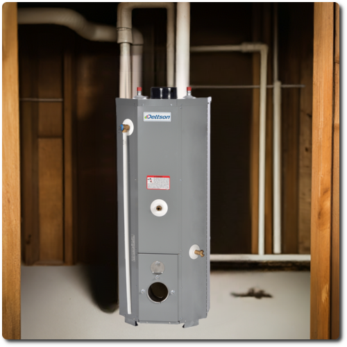 Dettson CMO32-II Oil Fired Water Heater with Burner