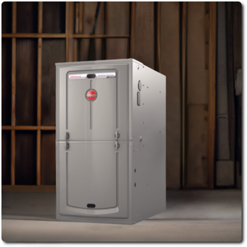 Incl. Inst - Rheem 85,000 btu 2 Stage High Efficient Furnace (replaces high efficient furnace)