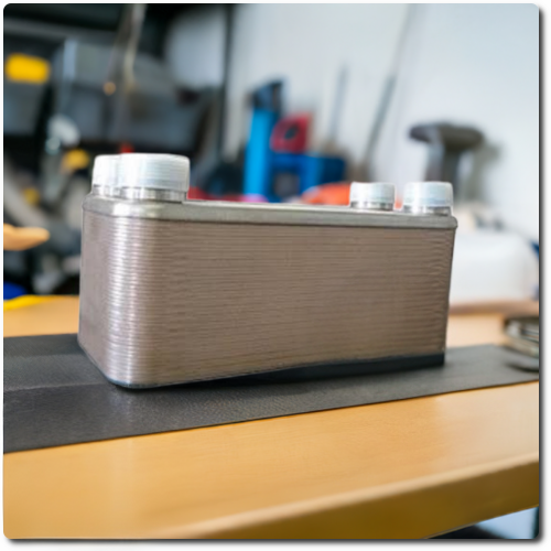 Incl. Inst - Heat Exchanger Kit for Water Heaters Serving DHW and Hydronic Heating System (open-loop)