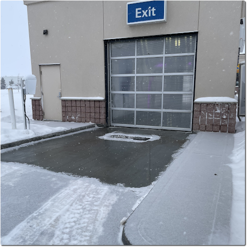 Incl. Inst - Hydronic Heated Snow Melt for 2800 sq feet for Commercial Outdoor Surface, Hi Efficient, Automatic Operation (concrete)