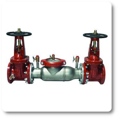 Incl. Inst: Watts 2 1/2 Incl. Inst: Watts 2 1/2" 757 OSY Backflow Preventer for Water Service