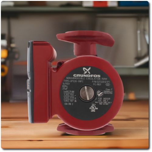 Incl. Inst: Residential Hydronic Heating Pump Replacement, Valve and Piping Repairs