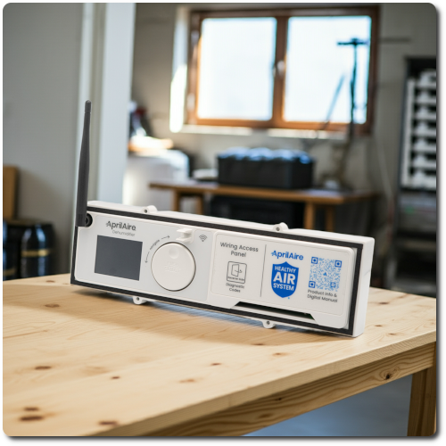 Incl. Inst: Aprilaire Dehumidifier Wifi Panel, Compatible With: E100, E100W, E070, E080, E130