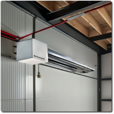Incl. Inst - Schwank Garage Radiant Tube Heater, PU-R040-BN, 40,000 btu (new install)