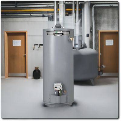 Incl. Inst - 50 Gal AO Smith GCRL50 Water Heater with Atmospheric Vent, NG