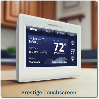 Inst. Inc - Prestige Plus Thermostat with the Honeywell RedLink & Internet Gateway (new install)