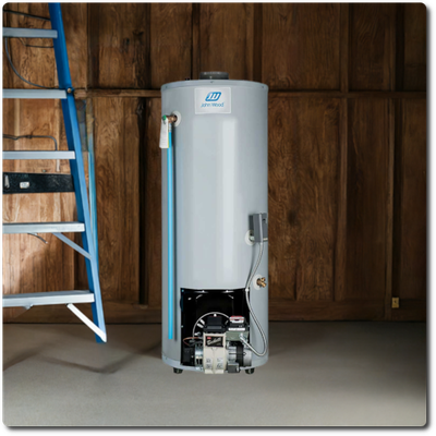 Johnwood JWF307 Oil Fired Water Heater with two 3/4" dielectric unions (burner not included)