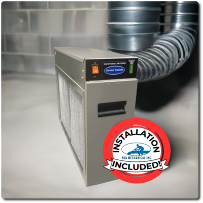 INSTALL Included: Carrier Electronic Air Cleaner 16 x 25, 1400 cfm INSTALL Included: Carrier Electronic Air Cleaner 16 x 25, 1400 cfm