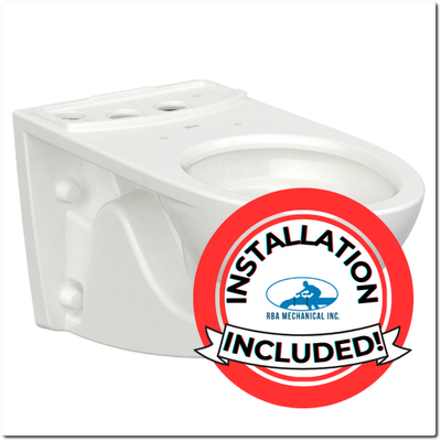 INSTALL Included: American Standard Glenwall Wall Hung Tank & Bowl, white