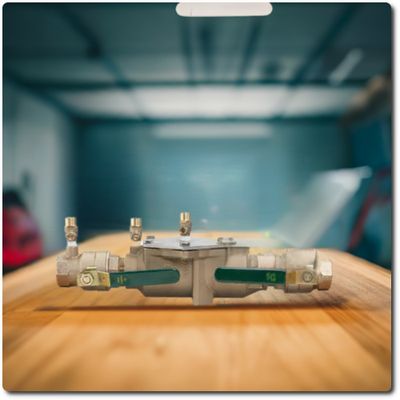 Incl. Inst - Watts 3/4" Double Check Valve Assembly, T063231 (LF007M3-QT) Backflow Preventer